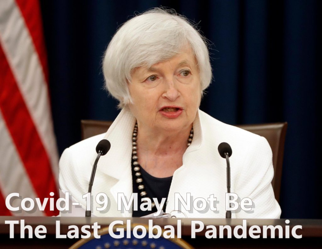 covid19;The pandemic fund;pandemic;Janet Yellen