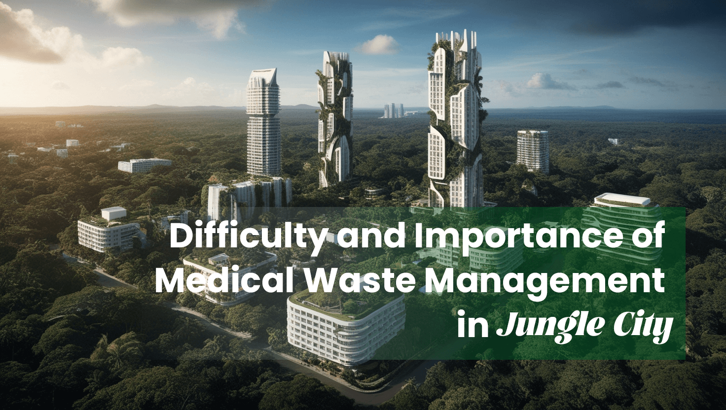 Difficulty and Importance of Medical Waste Management in Jungle City